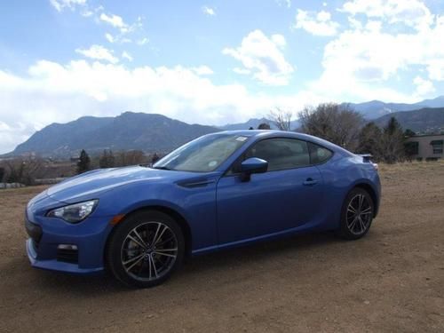 2013 subaru brz 2dr cpe premium man