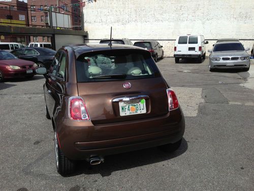 2013 fiat 500 pop  hatchback 8 mi