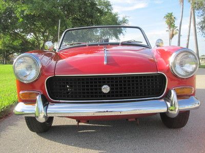 Fabulous classic 1963 mg midget mk1, rare early model british style at its best