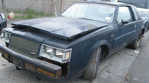 1987 buick grand national t-type turbo charged