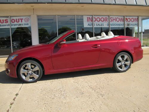 2010 lexus is350 c convertible 2-door 3.5l