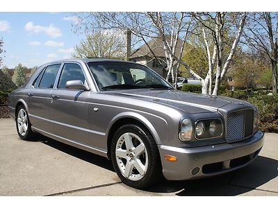 Reduced! 2002 bentley arnage t v8 turbo fresh pa inspection low miles clean car