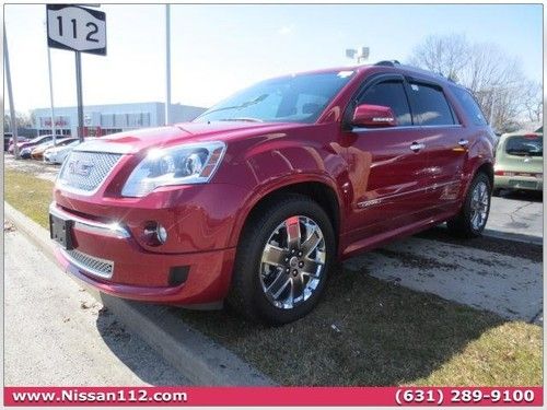 2012 gmc acadia denali loaded navigation, dvd, everything! no reserve