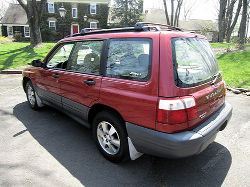 2002 subaru forester l wagon 4-door 2.5l with no reserve