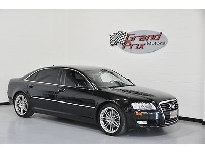 2009 audi a8 l 4.2 quattro sedan 4d nav sport pkg one owner warranty loaded