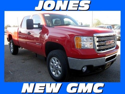 New 2013 gmc sierra 2500hd 4wd crew cab sle z71 diesel msrp $53935