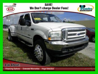 04 full size turbo f350 4wd 4x4 diesel cab crew