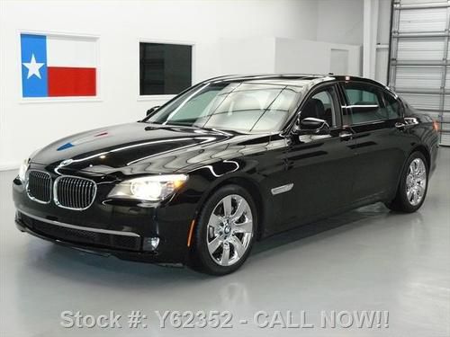 2009 bmw 750li sport twin turbo sunroof hud nav 27k mi! texas direct auto