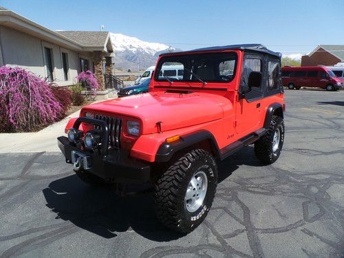 1995 jeep wrangler se sport utility 2-door 4.0l