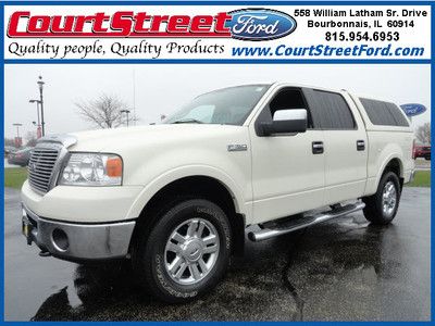 Lariat 5.4l 4x4 low miles chrome wheels nav premium sound system cd player