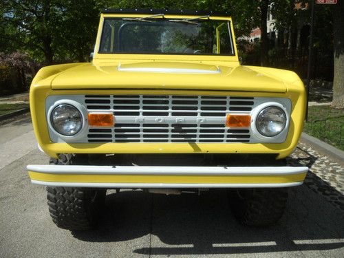 1970 Ford bronco convertible sale