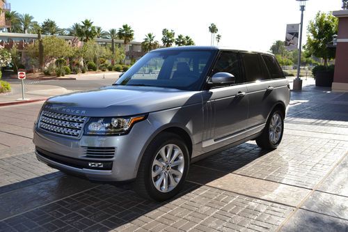 2013 range rover hse package front &amp; rear climate vision assist prem. audio