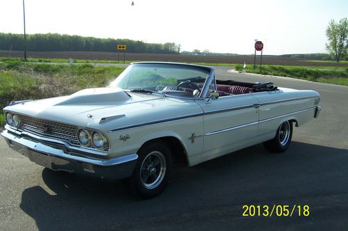 390 big block, thunderbolt hood,nice cruiser,convertible galaxie 500