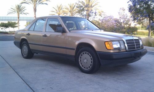 1986 mercedes benz 300e with rare manual transmission
