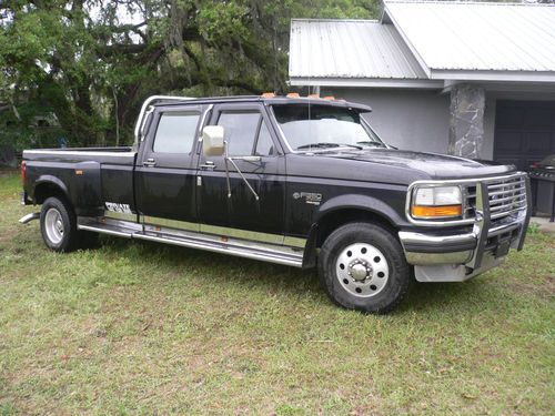 Ford f 350 1995   custom interior back seat bed  maintained by ford tec