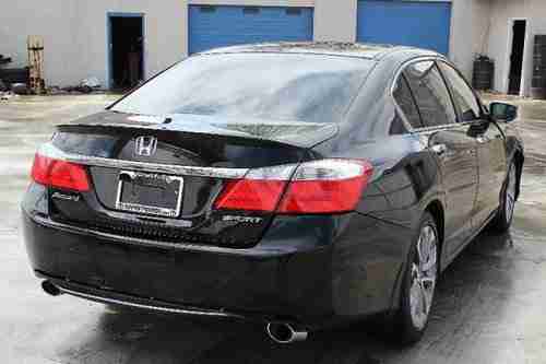 2013 Honda Accord Sdn salvage repairable rebuilder only 2k miles RUNS!!!, US $12,900.00, image 3