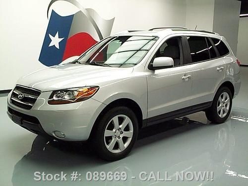 2007 hyundai santa fe limited heated leather alloys 69k texas direct auto