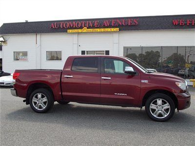 2007 toyota tundra limited 4wd crew max navigation dvd clean car fax 127k miles