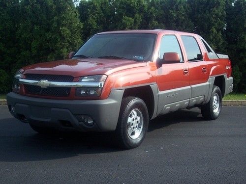 2002 chevrolet avalanche 1500 4x4, sunset orange, must see and drive