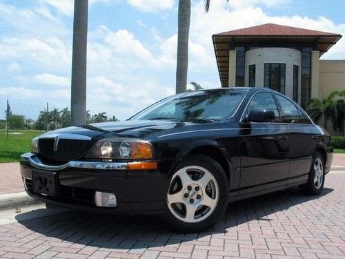 2000 lincoln ls heated leather seats cd changer moonroof 64k miles fl car