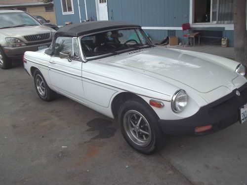 1978 MG-X MGB CONV- CLEAR TITLE, image 2