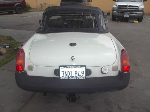 1978 MG-X MGB CONV- CLEAR TITLE, image 4