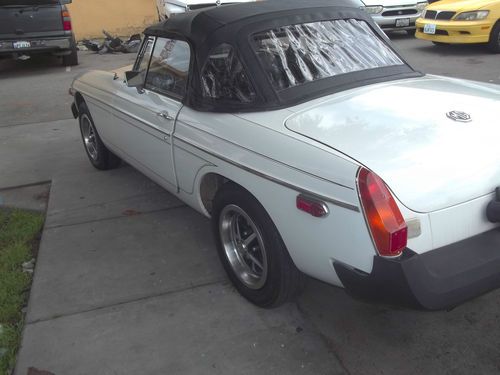 1978 MG-X MGB CONV- CLEAR TITLE, image 5