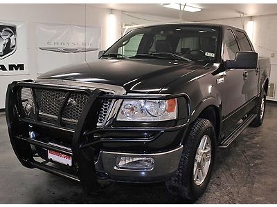 Lariat 4x4 leather grill guard nerf bars cd keyless entry alloy rims power seats