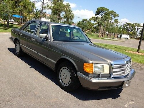 1991 mercedes 300se low miles clean autocheck garage kept florida mint condition