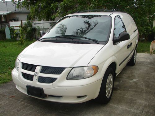 Cargo van dodge grand caravan