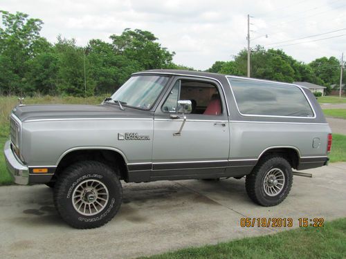 Ramcharger 1985 4x4