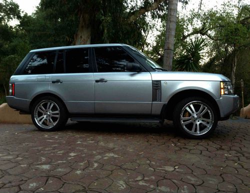 2007 land rover range rover hse supercharged sport utility 4-door 4.2l