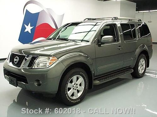 2008 nissan pathfinder se 7 pass rear cam roof rack 62k texas direct auto