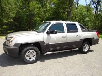 Chevrolet : 2004 avalanche 2500 lt 4x4 8.1l leather roof 55k orig miles sharp!