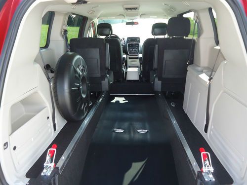 2012 DODGE GRAND CARAVAN WHEELCHAIR/HANDICAP RAMP VAN REAR ENTRY, US $23,900.00, image 4