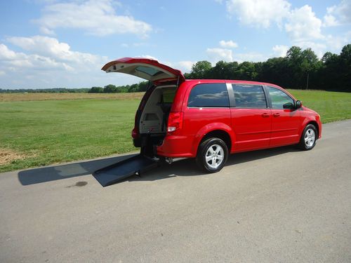 2012 DODGE GRAND CARAVAN WHEELCHAIR/HANDICAP RAMP VAN REAR ENTRY, US $23,900.00, image 11