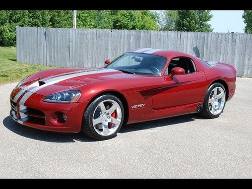 2008 dodge viper srt-10 coupe low miles!