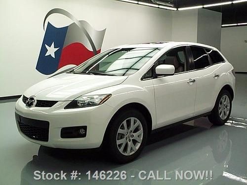 2007 mazda cx-7 grand touring sunroof nav rear cam 62k texas direct auto