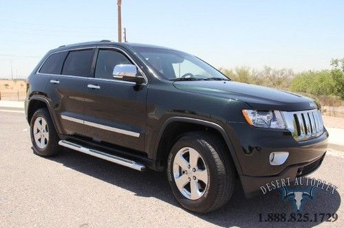 Grand cherokee overland 4x4 moonroof leather