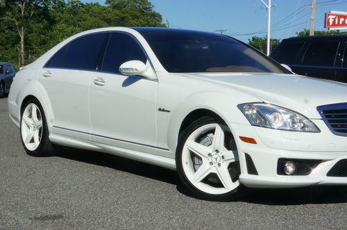 2009 mercedes benz s63 for sale~loaded~pano roof~premium package 3~salvage title