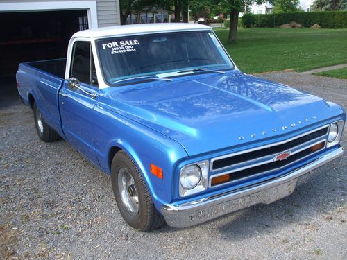 !968 chevrolet c10 lwb v-8 automatic