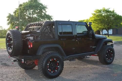 2008 black unlimited x tons of goodies! lifted and beefed up (nj) only 35k miles