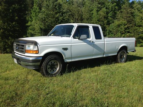 1996 ford f250 powestroke 7.3 turbo diesel, supercab xl, longbed. solid no rust