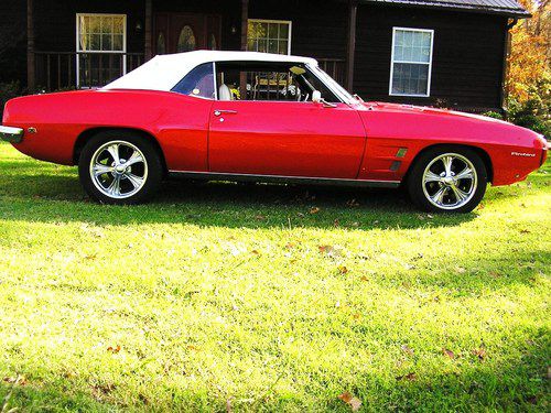 1969 firebird convertible restored 350 auto ps,pdb street rod hot custom classic