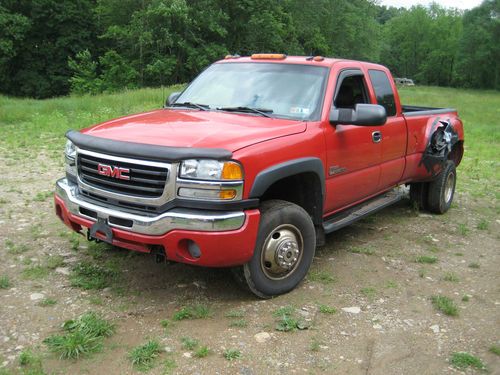 2004 gmc 3500 sle 4x4 dually duramax diesel