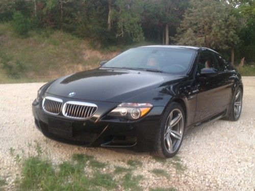 2007 bmw m6 f1 v10 hud carbon fiber smg l7 black saphire