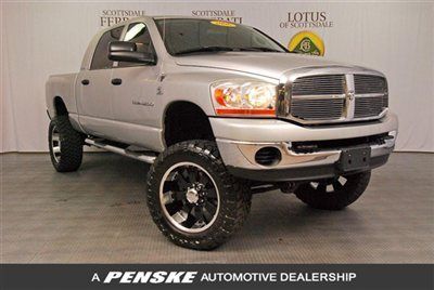 2006 dodge 3500 mega cab 4x4 diesel~lifted~nerf bars~rear entertainment~ 2500 07