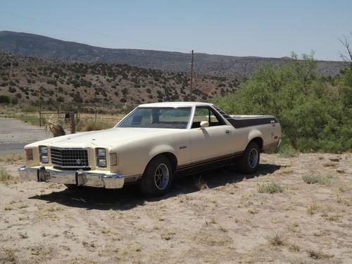 1979 ford ranchero gt standard cab pickup 2-door 5.8l