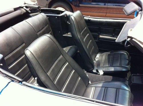 MUSTANG 302 CONVERTIBLE FORD 1971 BLUE COLLECTIBLE CLASSIC ANTIQUE, image 8