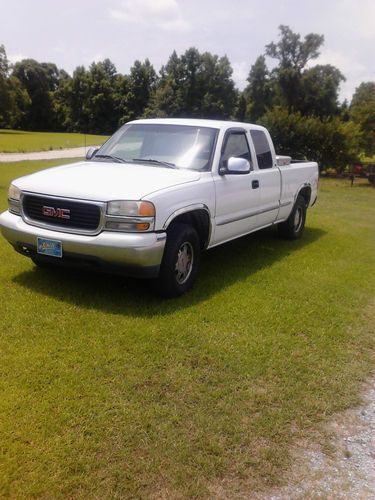 99 gmc 1500 4x4  white, tan leather